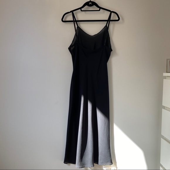Classic Black Slip Dress - Picture 4 of 4